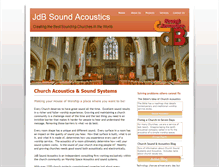 Tablet Screenshot of jdbsound.com